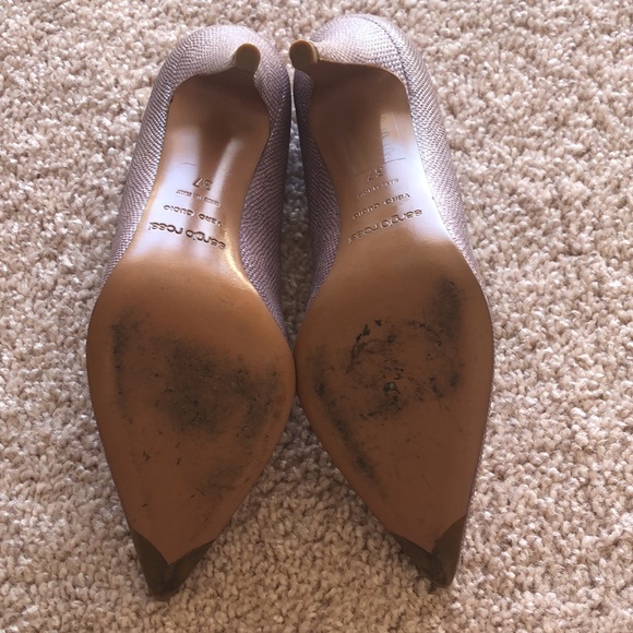 Sergio Rossi purple glitter pumps - Picture 4 of 6